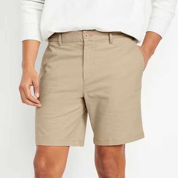 NWT Slim Built-In Flex Rotation Chino Shorts (Stones Throw) - Picture 1 of 3